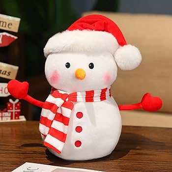 Amazon.co.jp: 雪だるまのぬいぐるみ、雪だるまのぬいぐるみ